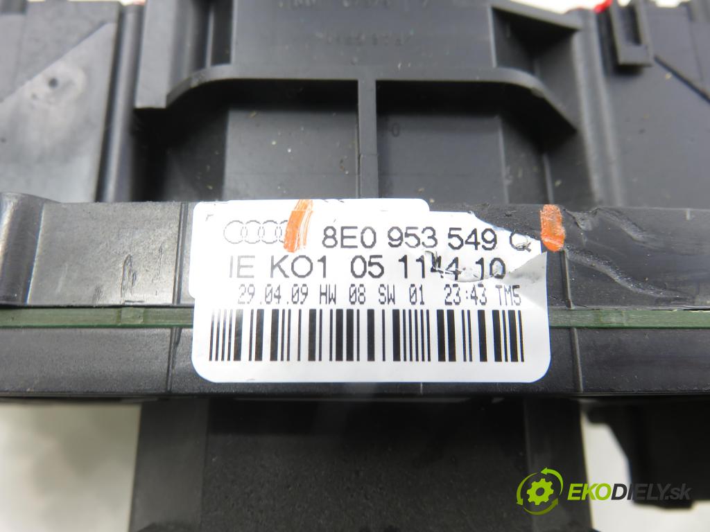 SEAT EXEO (3R2) SEDAN 2010 105,00 2.0 TDI - CAGA 1968,00 PAKA/ŘAZENÍ/SADA: 8E0953549Q