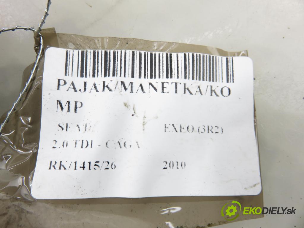 SEAT EXEO (3R2) SEDAN 2010 105,00 2.0 TDI - CAGA 1968,00 PAKA/ŘAZENÍ/SADA: 8E0953549Q