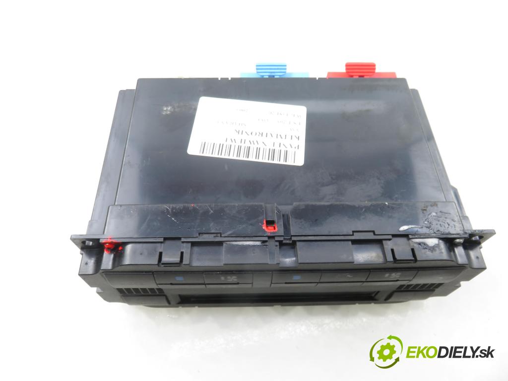 VW SHARAN (7M8, 7M9, 7M6) MINIVAN 2003 110,00 1.8 T 20V - AWC 1781,00 Panel kúrenia KLIMATRONIK 7M3907040B ; YM2119988ACW ; 5HB00796310