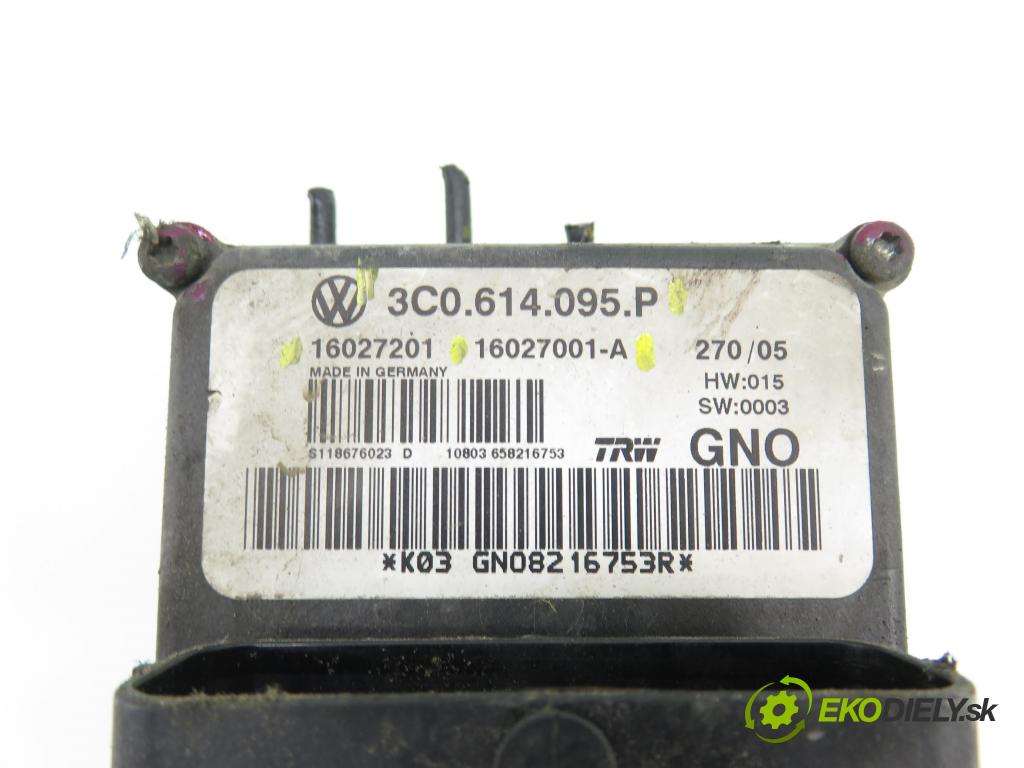 VW PASSAT B6 Variant (3C5) KOMBI 2005 77,00 1.9 TDI - BKC 1896,00 Pumpa ABS 16027201 ; 3C0614095P ; 16027001A (Pumpa ABS)