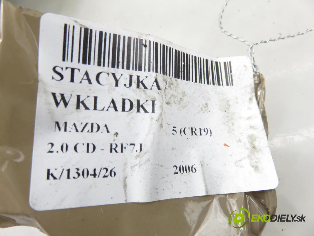 MAZDA 5 (CR19) MINIVAN 2006 105,00 2.0 MZR-CD 143 - RF7J 1998,00 spínačka / VLOŽKY 3M513F880AC