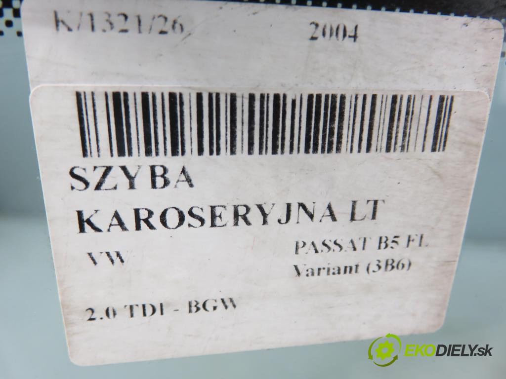 VW PASSAT B5.5 Variant (3B6) KOMBI 2004 100,00 2.0 TDI - BGW 1968,00 okno dveří LT