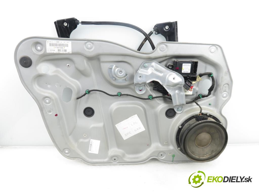 VW TOURAN (1T1, 1T2) MINIVAN 2005 103,00 2.0 TDI 16V - BKD 1968,00 mechanismus oken 1T0959701B ; 1K0959793G ; 1T1837729AG