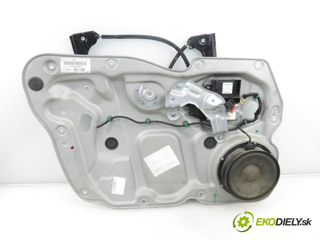 VW TOURAN (1T1, 1T2) MINIVAN 2005 103,00 2.0 TDI 16V - BKD 1968,00 mechanismus oken 1T0959701B ; 1K0959793G ; 1T1837729AG