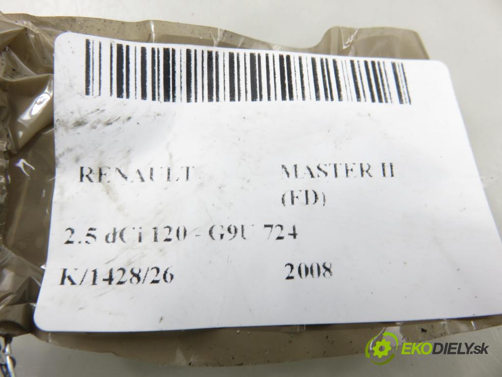 RENAULT MASTER II Skrzynia (FD) FURGON 2008 84,00 2.5 dCi 120 - G9U 724 2464,00 váha vzduchu vzduchu 5WK97008 ; 8200280060C ; H8200300002