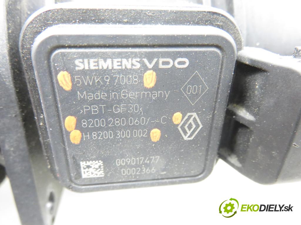 RENAULT MASTER II Skrzynia (FD) FURGON 2008 84,00 2.5 dCi 120 - G9U 724 2464,00 váha vzduchu vzduchu 5WK97008 ; 8200280060C ; H8200300002