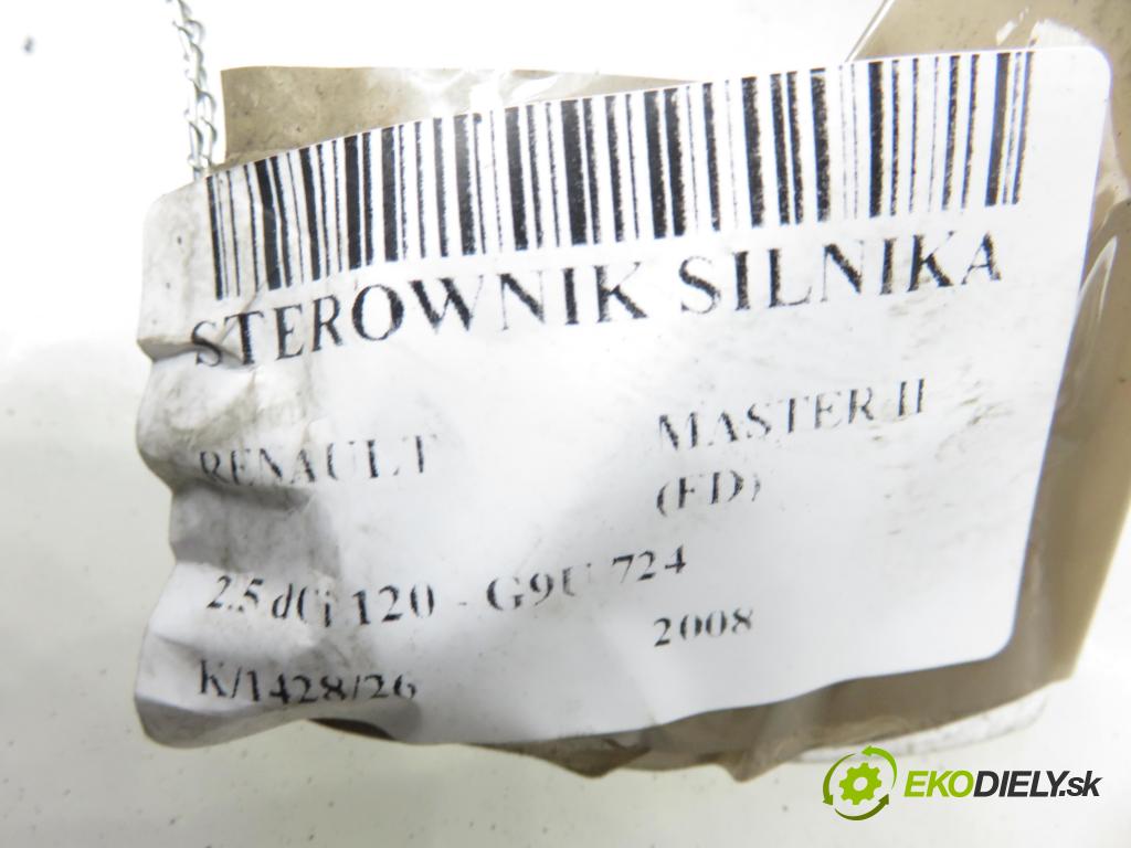 RENAULT MASTER II Skrzynia (FD) FURGON 2008 84,00 2.5 dCi 120 - G9U 724 2464,00 Riadiaca jednotka Motor 0281013364 ; 8200635663 ; 8200833387