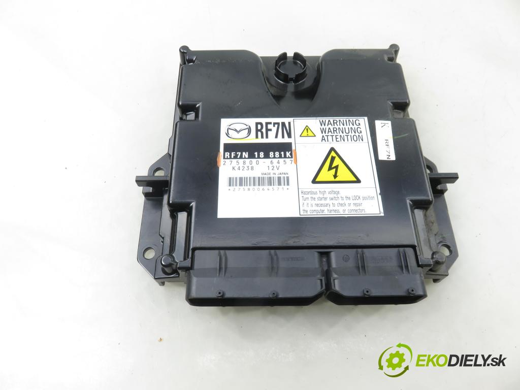 MAZDA 5 (CR19) MINIVAN 2006 105,00 2.0 MZR-CD 143 - RF7J 1998,00 Riadiaca jednotka Motor 2758006457 ; RF7N18881K
