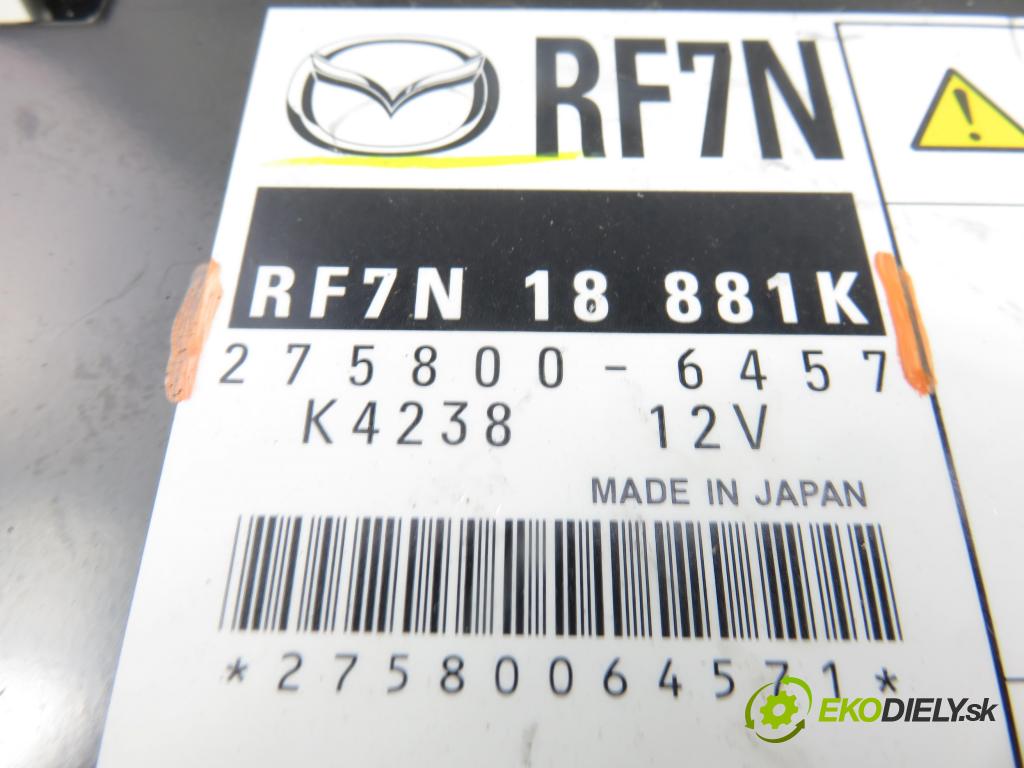 MAZDA 5 (CR19) MINIVAN 2006 105,00 2.0 MZR-CD 143 - RF7J 1998,00 Riadiaca jednotka Motor 2758006457 ; RF7N18881K