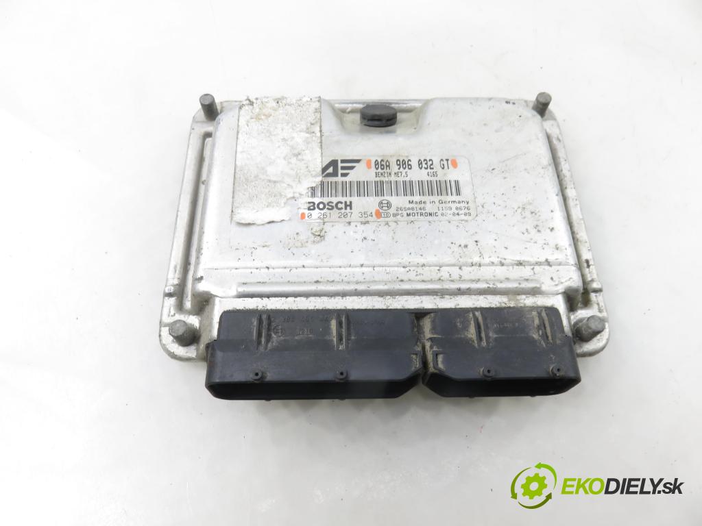 VW SHARAN (7M8, 7M9, 7M6) MINIVAN 2003 110,00 1.8 T 20V - AWC 1781,00 Riadiaca jednotka Motor 0261207354 ; 06A906032GT