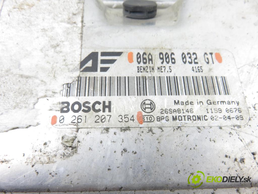 VW SHARAN (7M8, 7M9, 7M6) MINIVAN 2003 110,00 1.8 T 20V - AWC 1781,00 Riadiaca jednotka Motor 0261207354 ; 06A906032GT