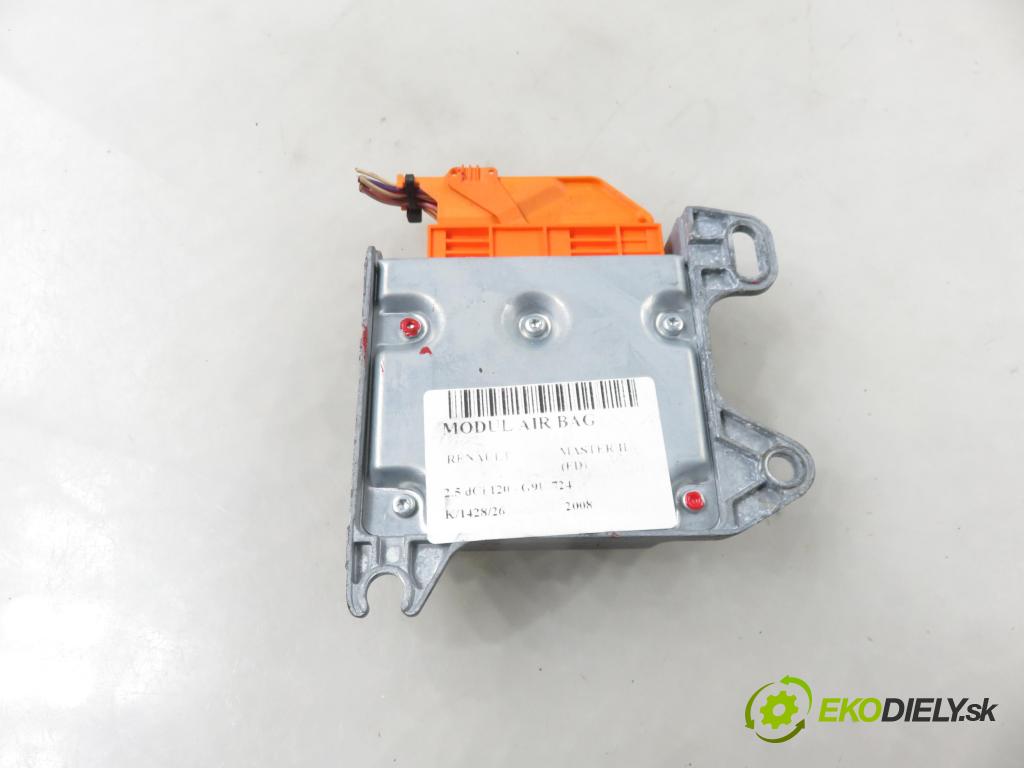 RENAULT MASTER II Skrzynia (FD) FURGON 2008 84,00 2.5 dCi 120 - G9U 724 2464,00 MODUL air BAG 8200381668B
