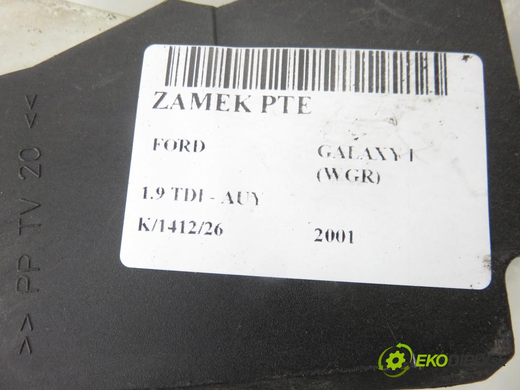 FORD GALAXY (WGR) MINIVAN 2001 85,00 1.9 TDI PD 115 - AUY 1896,00 zámok PTE