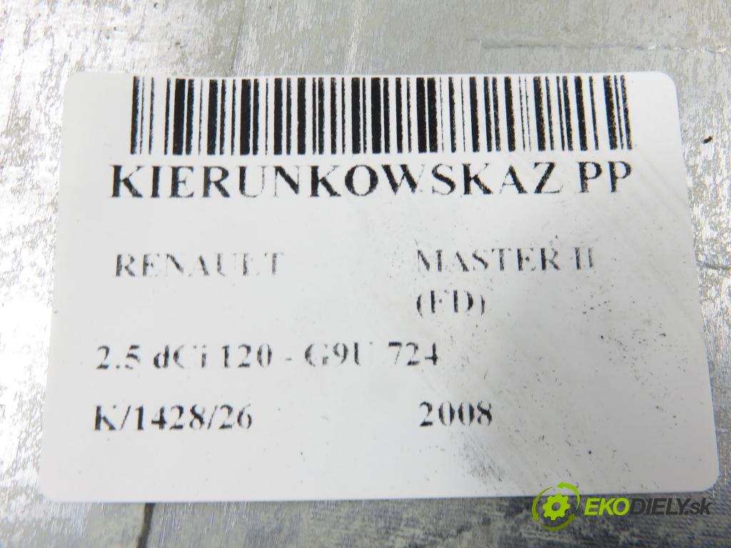 RENAULT MASTER II Skrzynia (FD) FURGON 2008 84,00 2.5 dCi 120 - G9U 724 2464,00 směrovka PP 8200163918