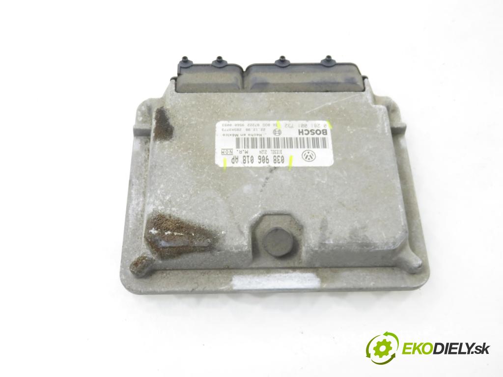 VW NEW BEETLE (9C1, 1C1) HB 2001 66,00 1.9 TDI - ALH 1896,00 Riadiaca jednotka Motor 038906018AP ; 0281001732