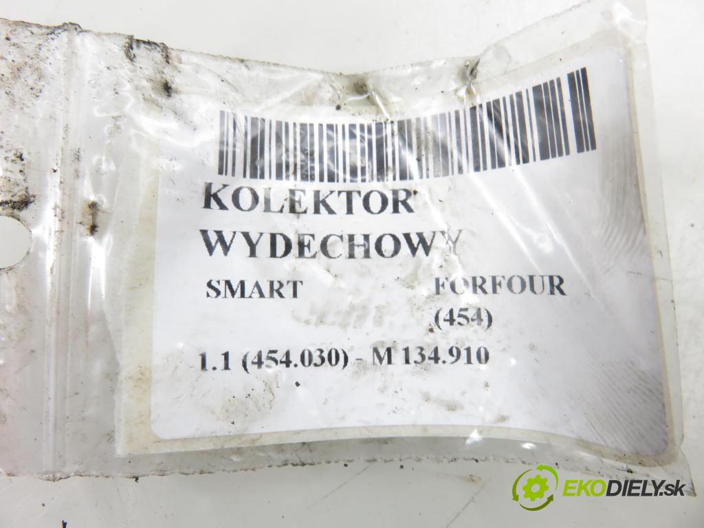 SMART FORFOUR (454) HB 2004 55,00 1.1 (454.030) - M 134.910 1124,00 Potrubie VYČERPAT:  (Výfukové potrubie)