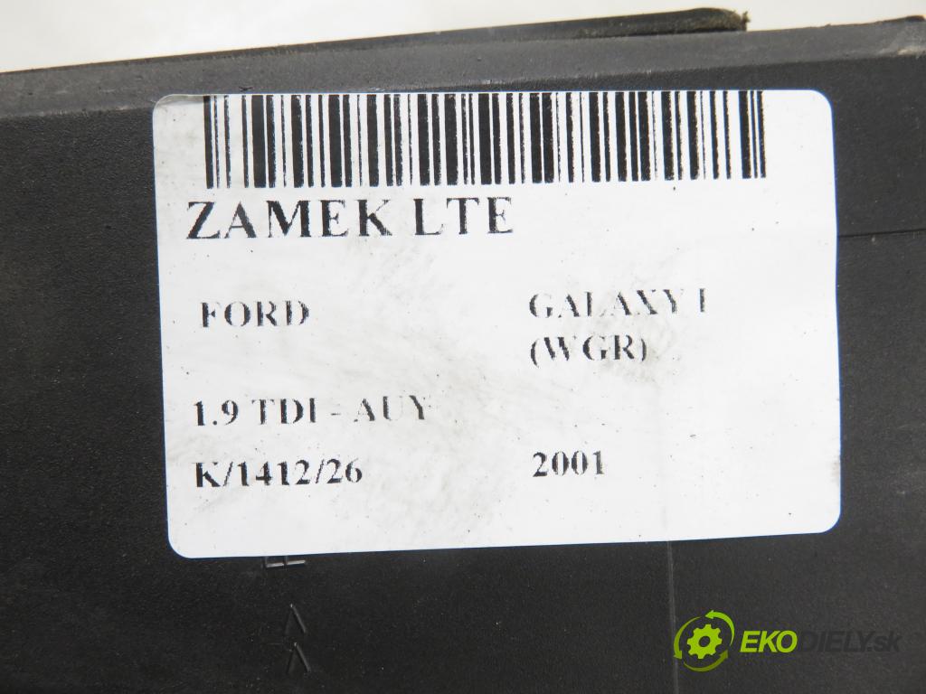 FORD GALAXY (WGR) MINIVAN 2001 85,00 1.9 TDI PD 115 - AUY 1896,00 zámok LTE