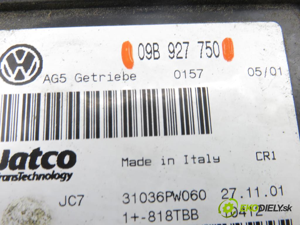 FORD GALAXY (WGR) MINIVAN 2001 85,00 1.9 TDI - AUY 1896,00 řídící jednotka převodovky 09B927750