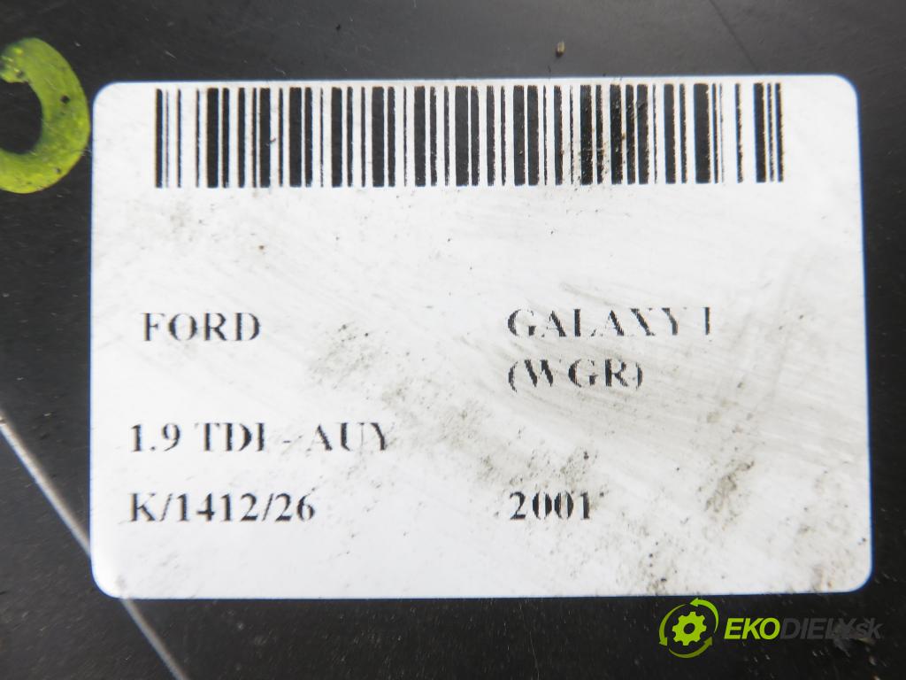 FORD GALAXY (WGR) MINIVAN 2001 85,00 1.9 TDI PD 115 - AUY 1896,00 světlo PP YM2113006EH ; 0301183202