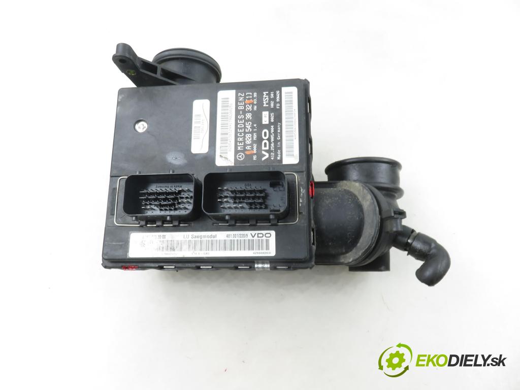 MERCEDES-BENZ KLASA A (W168) HB 2000 75,00 1.6 102 A 160  M 166.960 1598,00 Riadiaca jednotka Motor A0285453832
