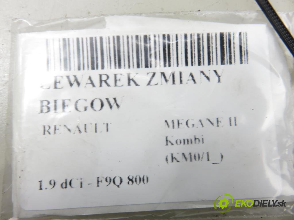RENAULT MEGANE II Kombi (KM0/1_) KOMBI 2005 88,00 1.9 dCi 120 - F9Q 800 1870,00 ZVEDÁK: 8200271217