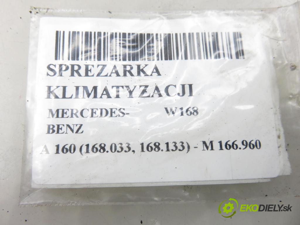 MERCEDES-BENZ KLASA A (W168) HB 2000 75,00 1.6 102 A 160  M 166.960 1598,00 KOMPRESOR: klimatizácie 4472009766 (Kompresor klimatizácie)