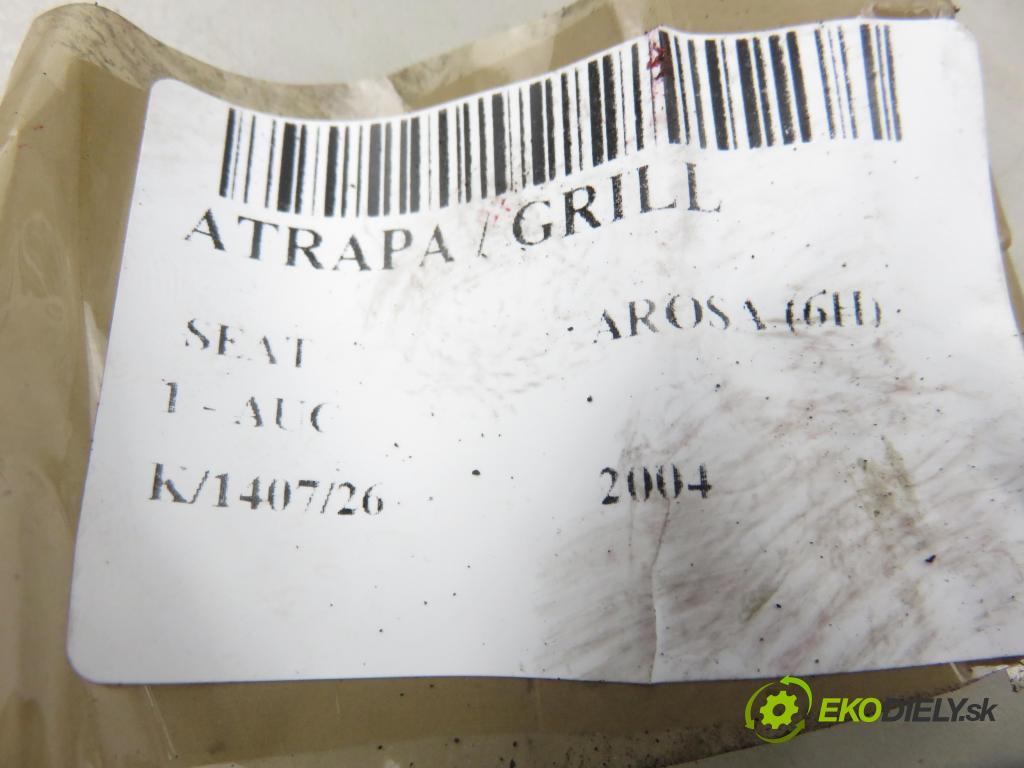 SEAT AROSA (6H) HB 2004 37,00 1 - AUC 999,00 Mriežka / maska 6H0853668