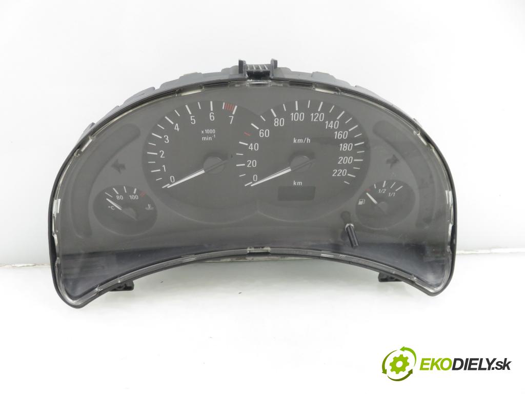 OPEL CORSA C (X01) HB 2003 55,00 1.2 16V 75 - Z 12 XE 1199,00 Prístrojovka elektrický 09166814FL