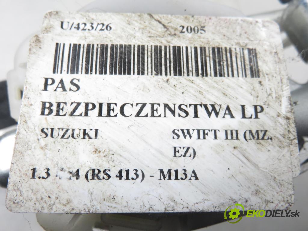 SUZUKI SWIFT III (MZ, EZ) HB 2005 68,00 1.3 4x4 (RS 413) - M13A 1328,00 Držiak bezpečnostný LP 8494063J1