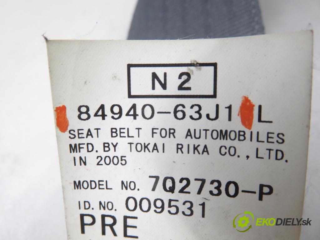 SUZUKI SWIFT III (MZ, EZ) HB 2005 68,00 1.3 4x4 (RS 413) - M13A 1328,00 Držiak bezpečnostný LP 8494063J1