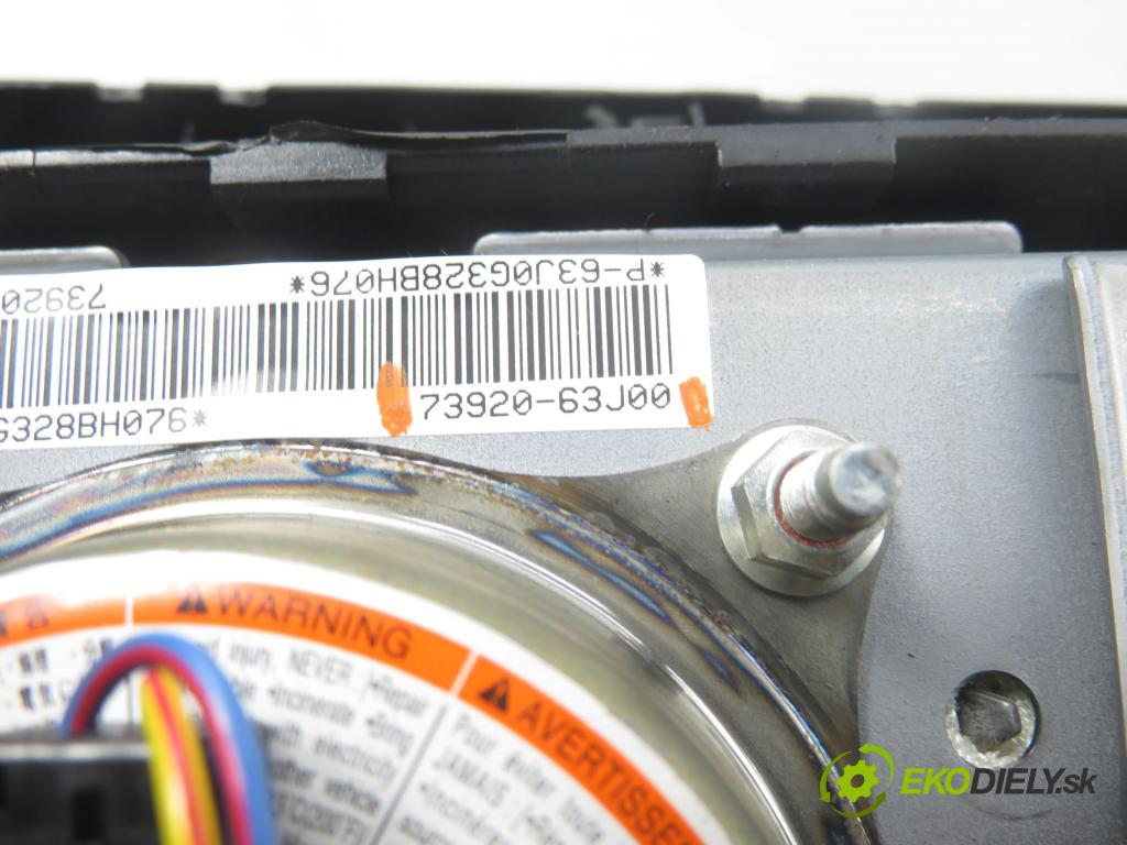 SUZUKI SWIFT III (MZ, EZ) HB 2005 68,00 1.3 4x4 (RS 413) - M13A 1328,00 AirBag air BAG CESTUJÍCÍ: 7392063J00 ; 7391063J10