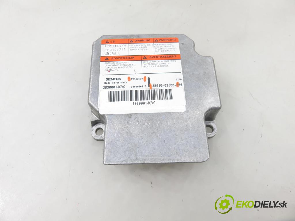SUZUKI SWIFT III (MZ, EZ) HB 2005 68,00 1.3 4x4 (RS 413) - M13A 1328,00 MODUL air BAG 5WK43538 ; 3891062J00