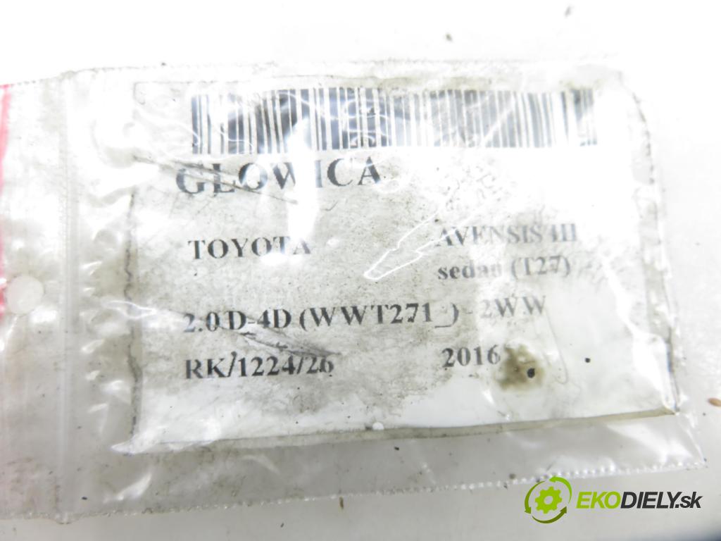 TOYOTA AVENSIS sedan (_T27_) SEDAN 2016 105,00 2.0 D-4D (WWT271_) - 2WW 1995,00 hlava 7812608