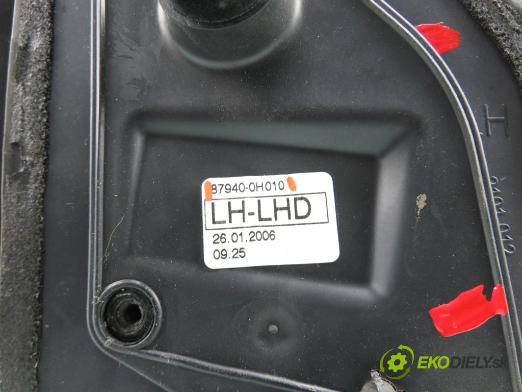 PEUGEOT 107 (PM_, PN_) HB 2006 40,00 1.4 HDi 54 - 8HT (PSA) 1398,00 Spätné zrkadlo 879400H010