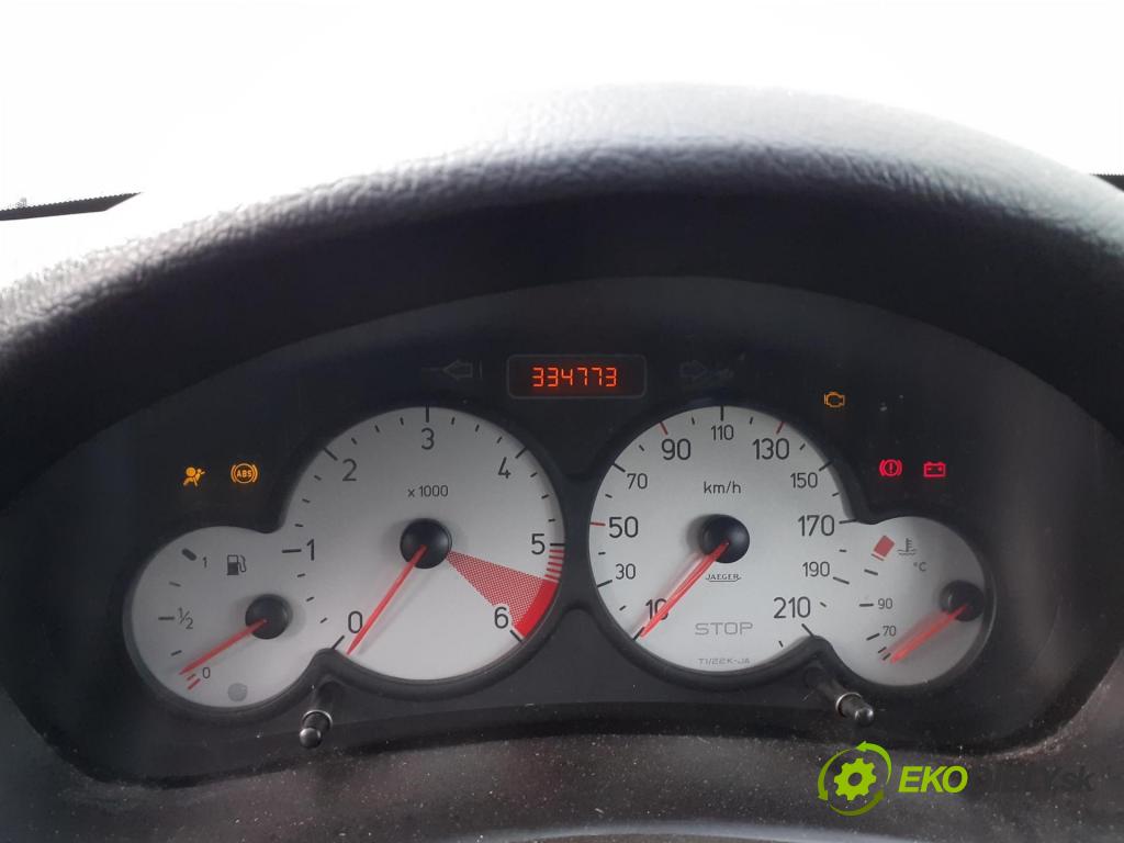 PEUGEOT 206 SW (2E/K) KOMBI 2006 50,00 1.4 HDi - 8HX (DV4TD) 1398,00 prístrojovka elektrický 9659729080