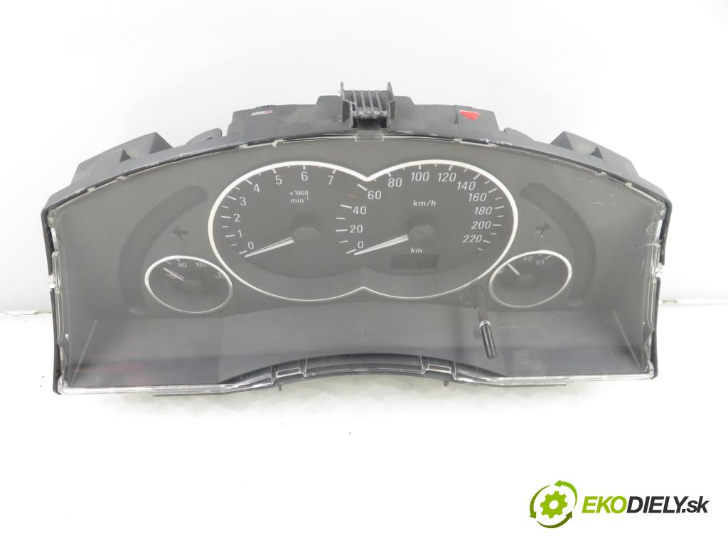 OPEL MERIVA A nadwozie wielkoprzestrzenne (MPV) (X03) HB 2003 74,00 1.6 16V - Z 16 XE 1598,00 Prístrojovka elektrický 13146880BB