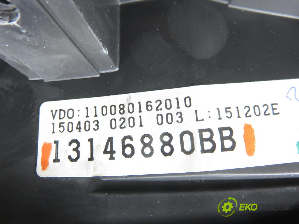 OPEL MERIVA A nadwozie wielkoprzestrzenne (MPV) (X03) HB 2003 74,00 1.6 16V - Z 16 XE 1598,00 Prístrojovka elektrický 13146880BB