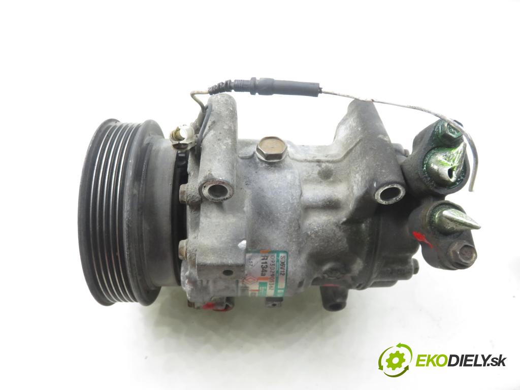 RENAULT CLIO II (BB_, CB_) HB 2003 50,00 1.5 dCi 68 - K9K 714 1461,00 KOMPRESOR: klimatizácie 8200315744 ; R134A (Kompresor klimatizácie)