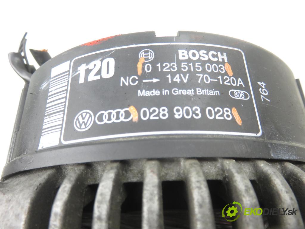 AUDI A4 Avant (8D5, B5) KOMBI 1997 81,00 1.9 TDI - AFN 1896,00 Alternátor 0123515003 ; 028903028 (Alternátor)