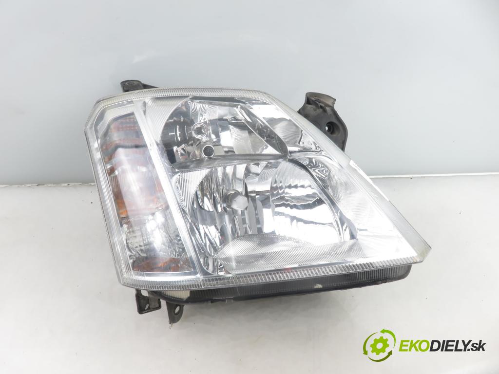 OPEL MERIVA A nadwozie wielkoprzestrzenne (MPV) (X03) HB 2003 74,00 1.6 16V - Z 16 XE 1598,00 světlo PP 93321053
