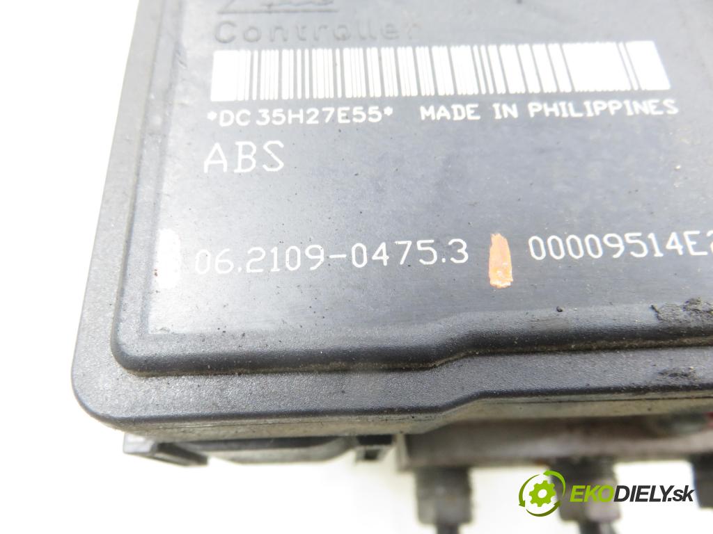 MAZDA 5 (CR19) MINIVAN 2006 105,00 2.0 MZR-CD 143 - RF7J 1998,00 Pumpa ABS 06210904753 ; 06210203414 ; 5N612M110AC (Pumpa ABS)