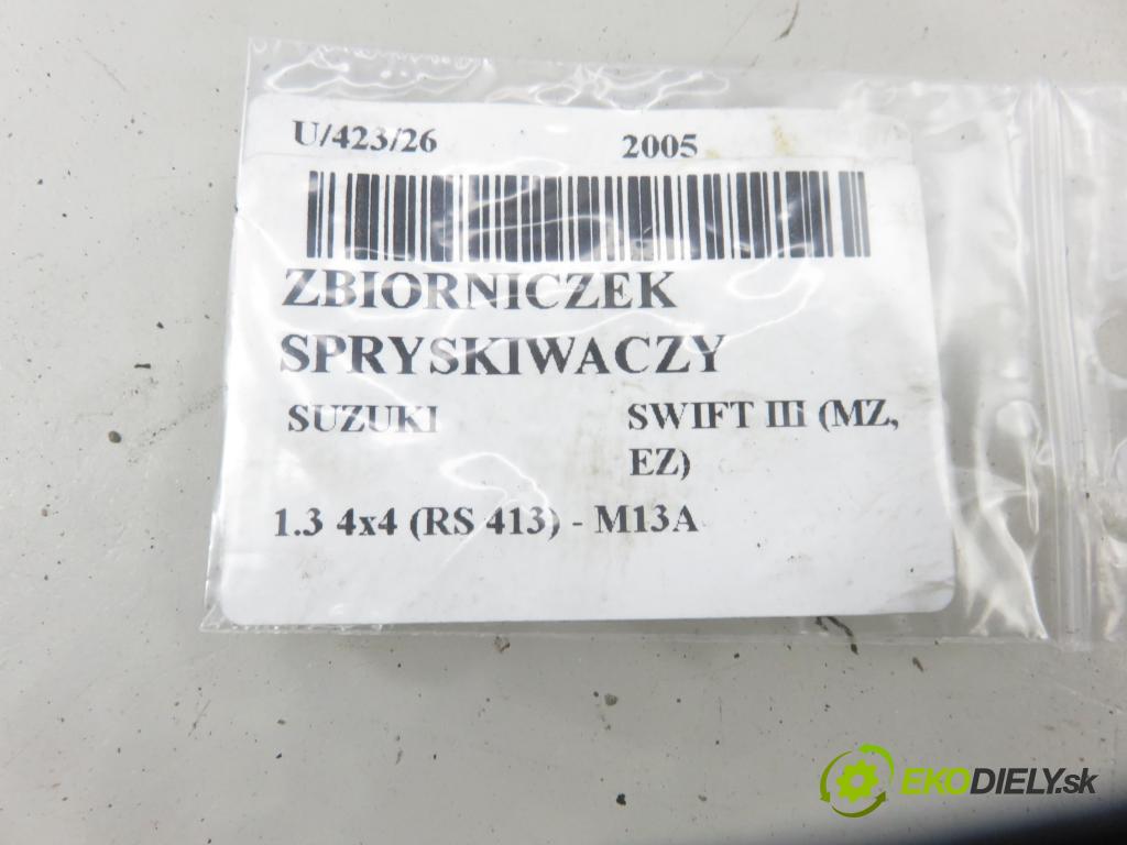 SUZUKI SWIFT III (MZ, EZ) HB 2005 68,00 1.3 4x4 (RS 413) - M13A 1328,00 Nádržka ostrekovačov (Kľučka dverí ostatné)