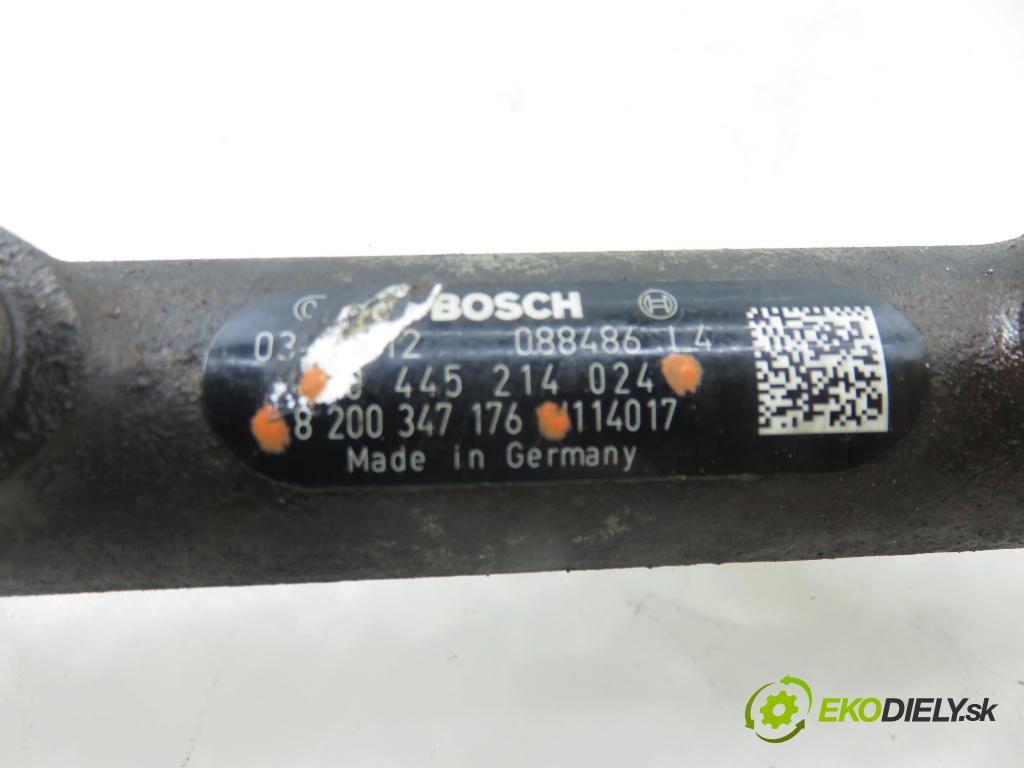 RENAULT MEGANE II Kombi (KM0/1_) KOMBI 2005 88,00 1.9 dCi 120 - F9Q 800 1870,00 Lišta vstrekovacia 0445214024 ; 8200347176 (Vstrekovacia lišta)