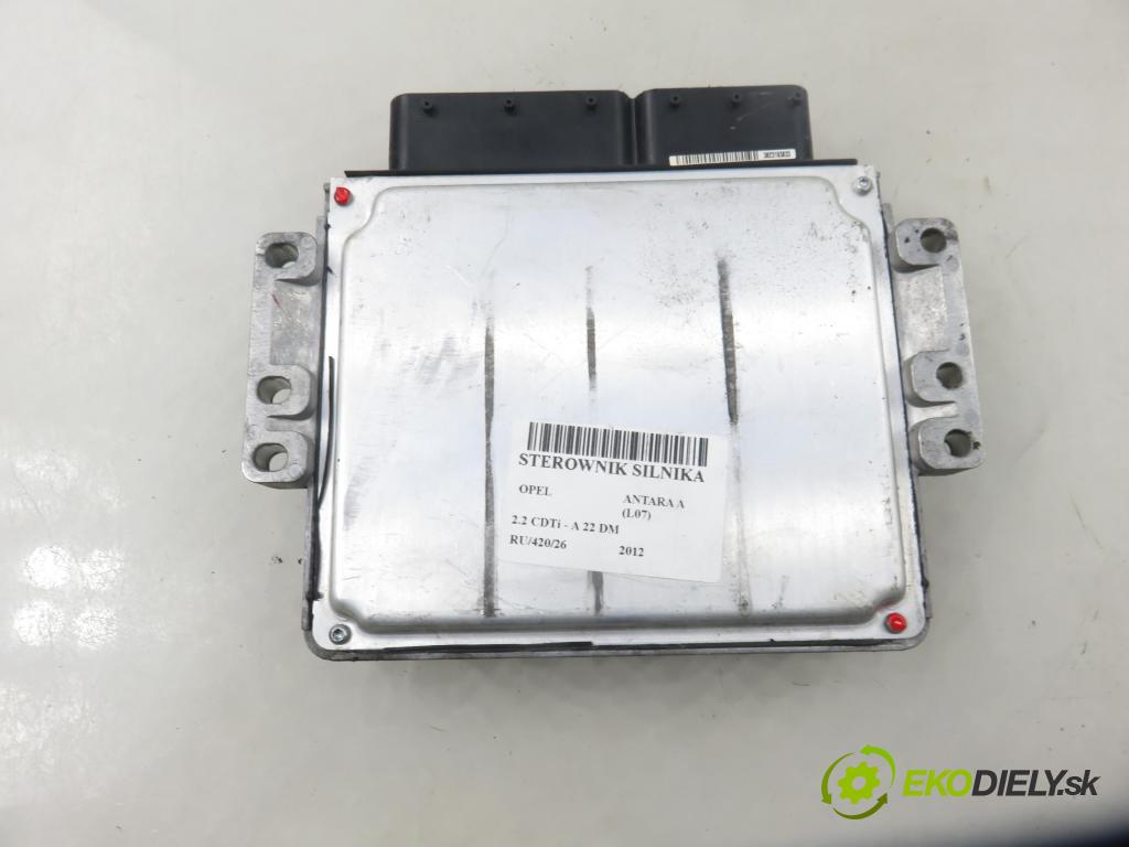 OPEL ANTARA A (L07) SUV 2012 135,00 2.2 CDTi 4x4 - A 22 DMH 2231,00 Riadiaca jednotka Motor 25190507 ; 28376848 ; 25184894