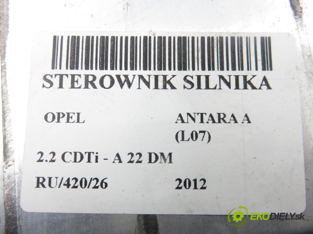 OPEL ANTARA A (L07) SUV 2012 135,00 2.2 CDTi 4x4 - A 22 DMH 2231,00 Riadiaca jednotka Motor 25190507 ; 28376848 ; 25184894