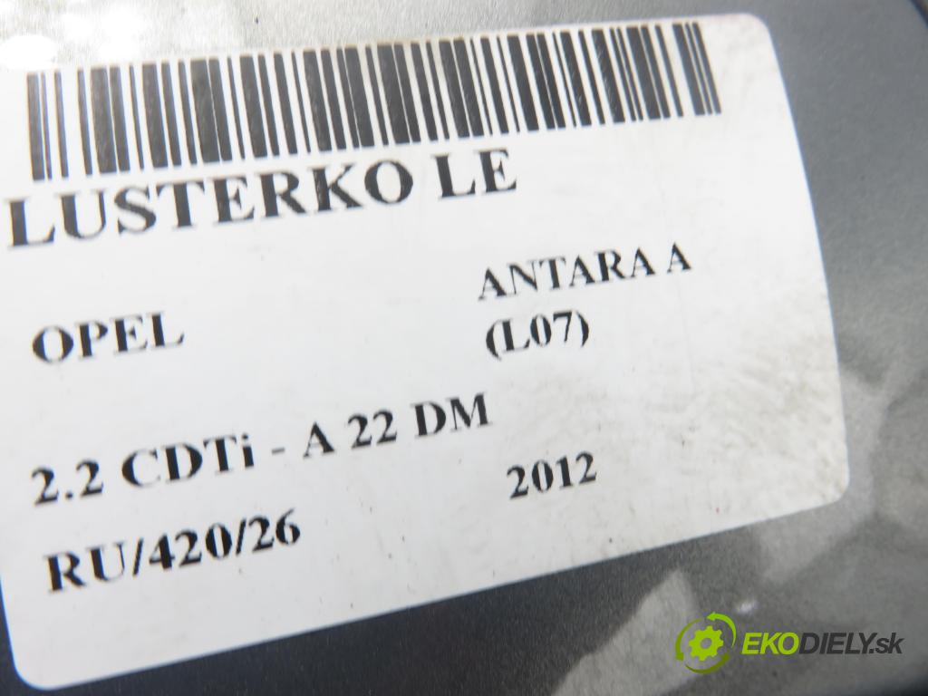 OPEL ANTARA A (L07) SUV 2012 135,00 2.2 CDTi 4x4 - A 22 DMH 2231,00 zpětné zrcátko LE