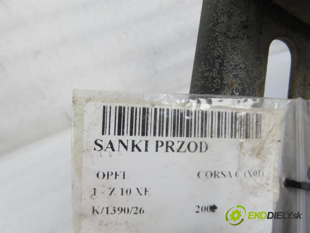 OPEL CORSA C (X01) HB 2002 43,00 1 - Z 10 XE 973,00 PŘEDNÍ: