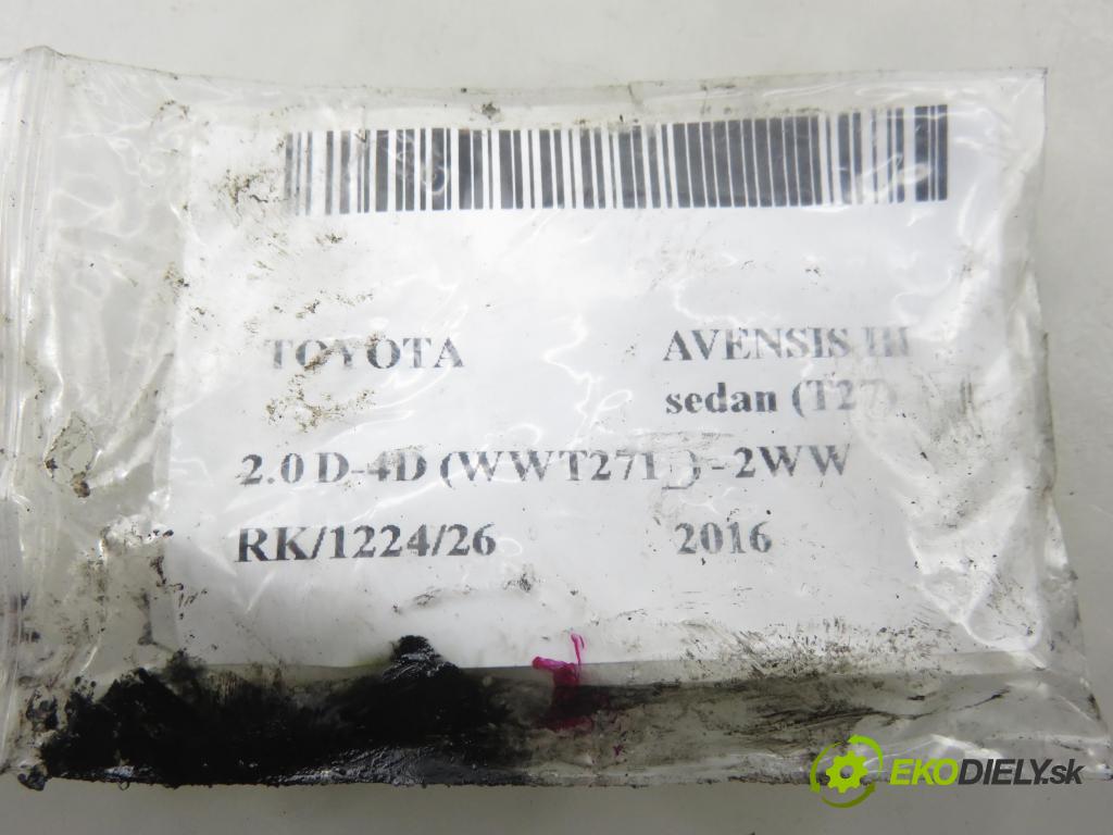 TOYOTA AVENSIS sedan (_T27_) SEDAN 2016 105,00 2.0 D-4D (WWT271_) - 2WW 1995,00 vstřikovač 0445110613 ; 8514146 (Vstřikovač paliva)