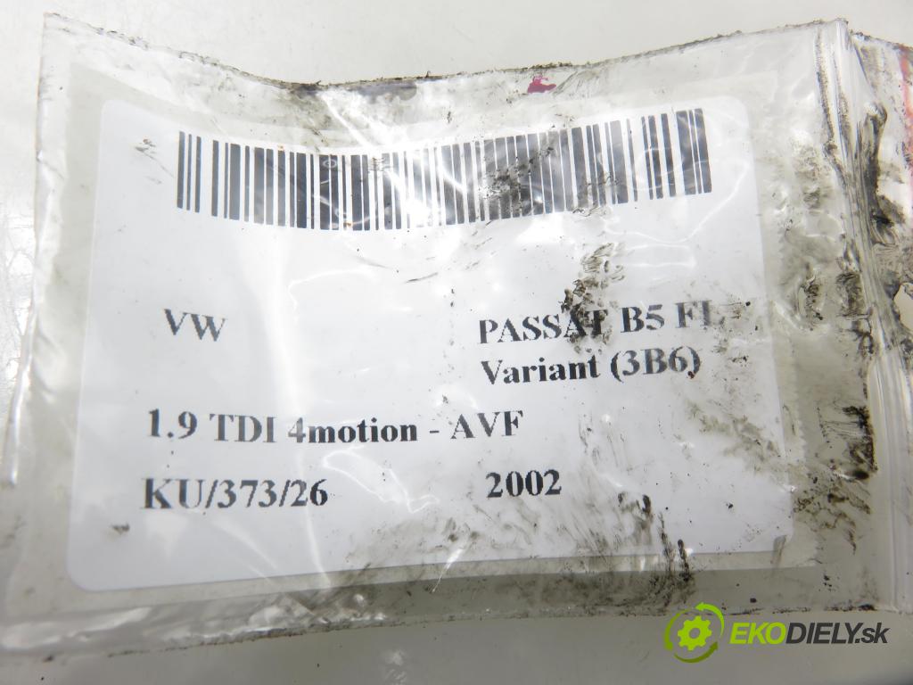 VW PASSAT B5.5 Variant (3B6) KOMBI 2002 96,00 1.9 TDI 4motion - AVF 1896,00 Vstrekovač 038130073AR ; 0414720214 (Vstrekovač paliva)