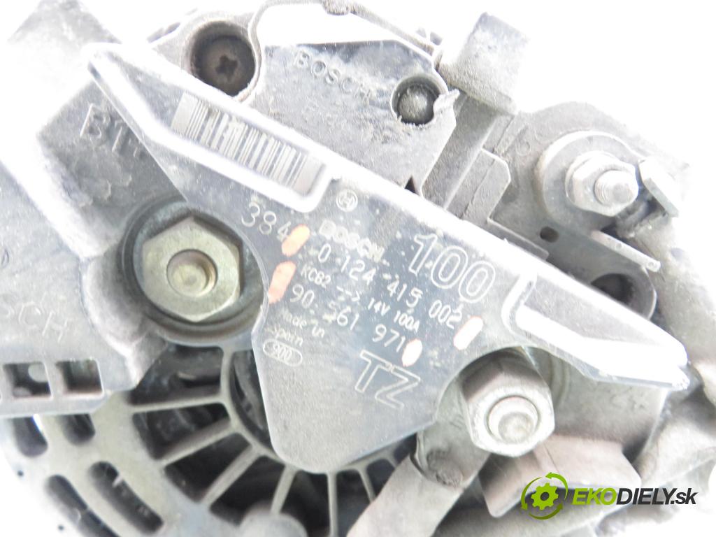 OPEL MERIVA A nadwozie wielkoprzestrzenne (MPV) (X03) HB 2003 74,00 1.6 16V - Z 16 XE 1598,00 Alternátor 90561971 ; 0124415002 (Alternátor)